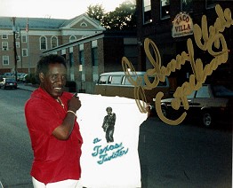 Johnny Copeland's Autograph
