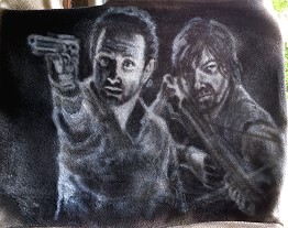 Walking Dead Denim Purse